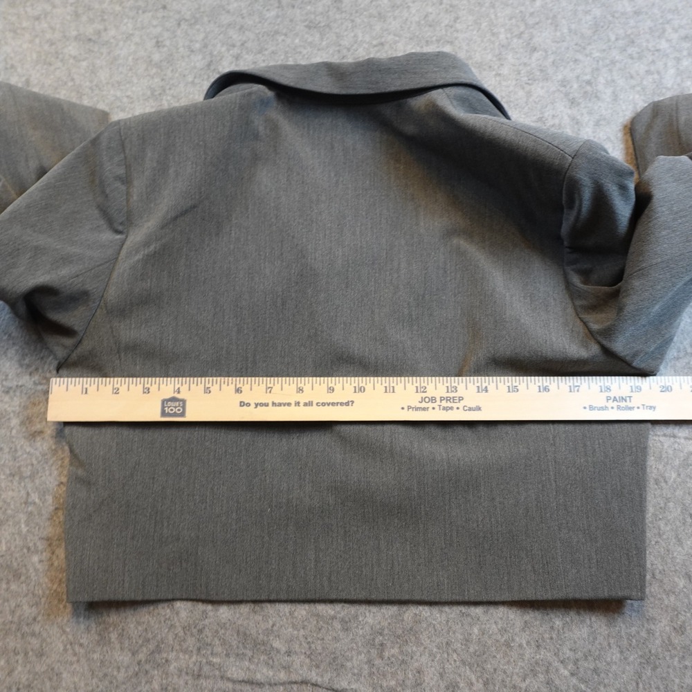 Djerf Avenue It Blazer Skirt Set Women Small Grey Cropped Jacket Mini Skirt - Picture 8 of 11